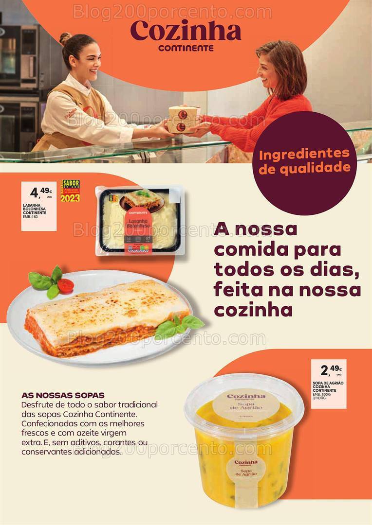 Antevisão Folheto CONTINENTE Aberturas Delães Promoções de 8 a 12 fevereiro