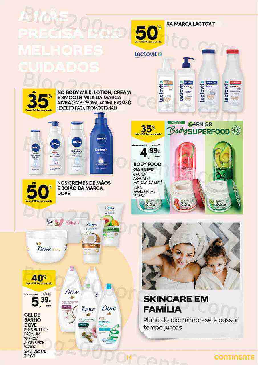 Antevisão Folheto CONTINENTE Dia da Mãe Promoções de 25 abril a 7 maio