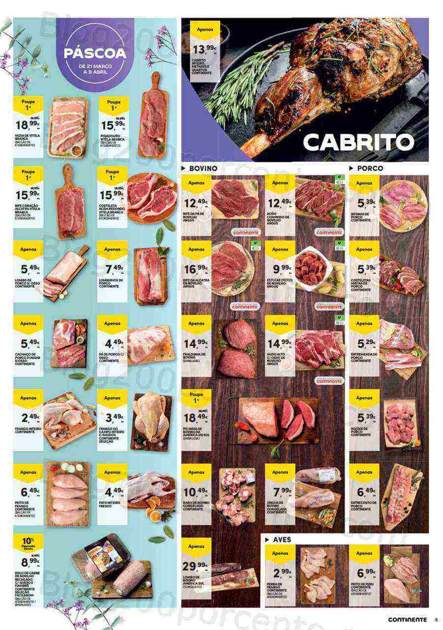 Antevisão Folheto CONTINENTE Modelo - Hiper Promoções de 28 março a 3 abril