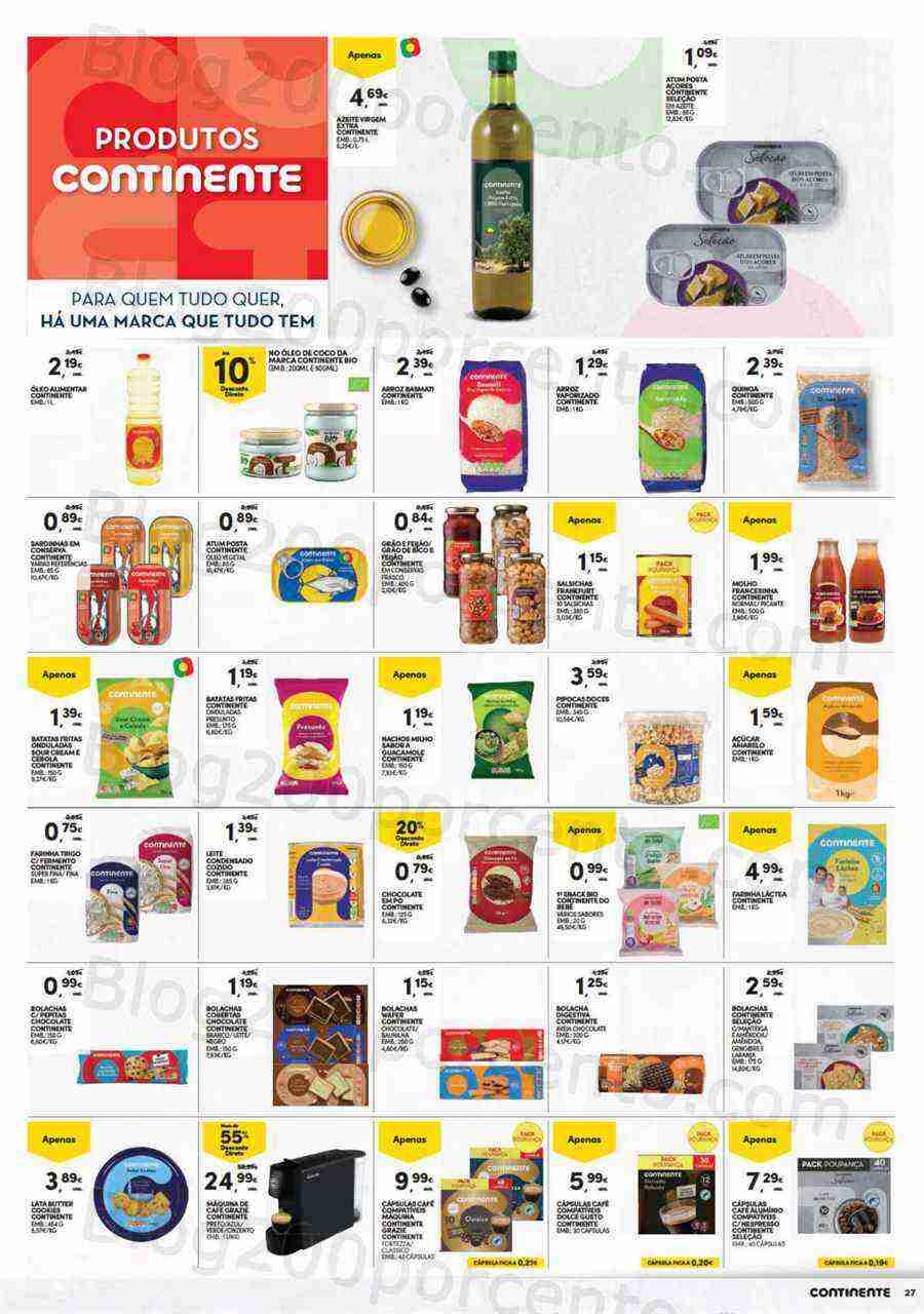Antevisão Folheto CONTINENTE Modelo - Hiper Promoções de 28 março a 3 abril