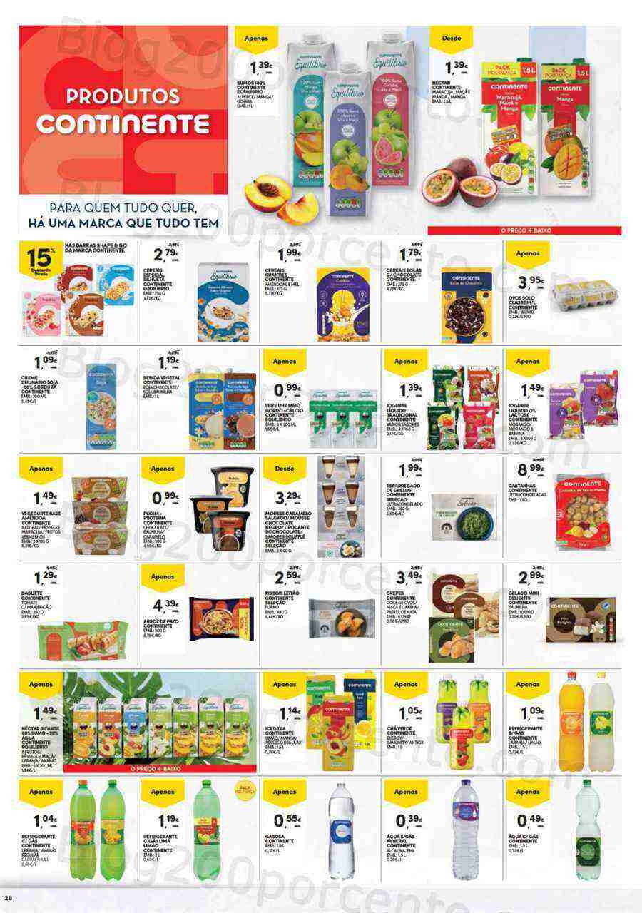 Antevisão Folheto CONTINENTE Modelo - Hiper Promoções de 28 março a 3 abril
