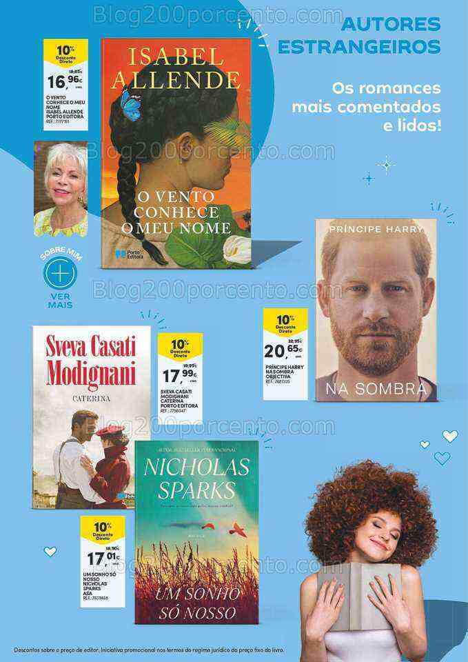 Antevisão Folheto CONTINENTE Livros de 27 junho a 23 julho