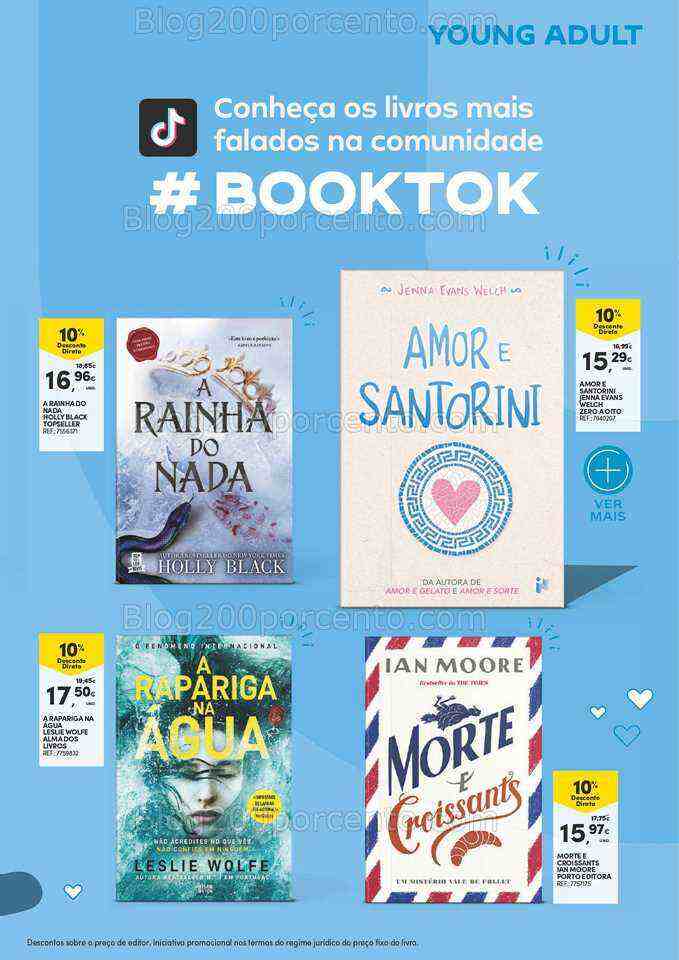 Antevisão Folheto CONTINENTE Livros de 27 junho a 23 julho