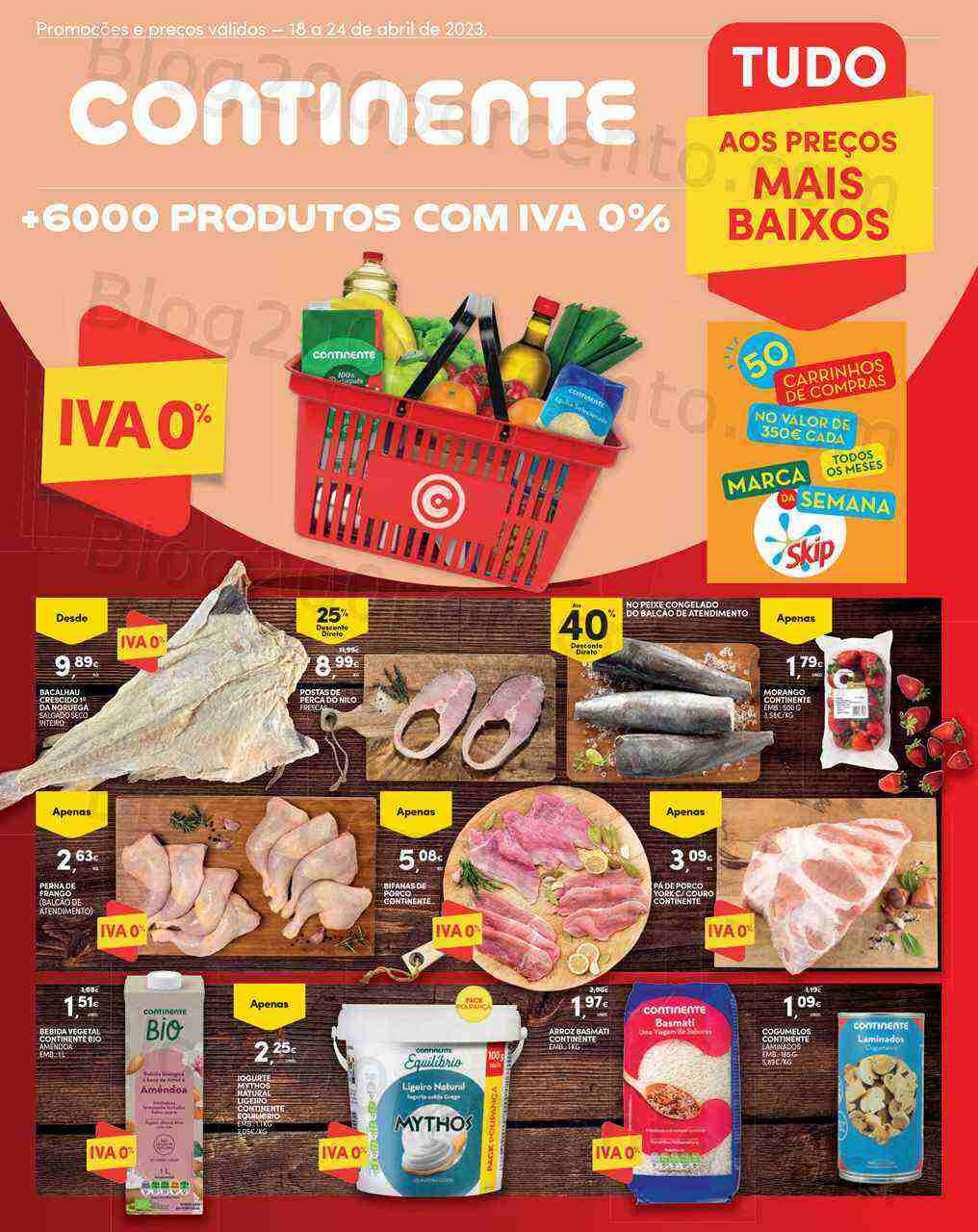 Antevisão Folheto CONTINENTE Madeira Promoções de 18 a 24 abril