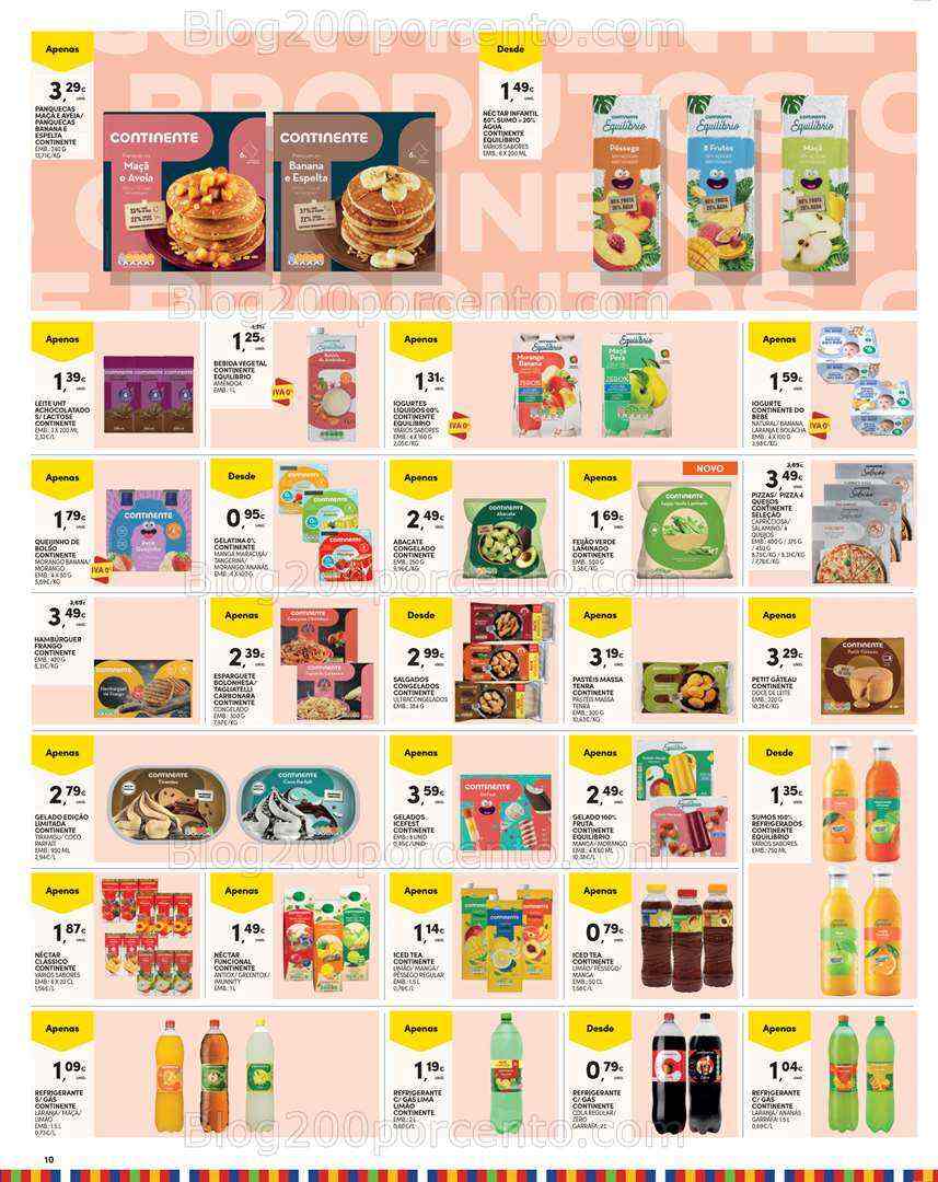 Antevisão Folheto CONTINENTE Promoções de 8 a 14 agosto