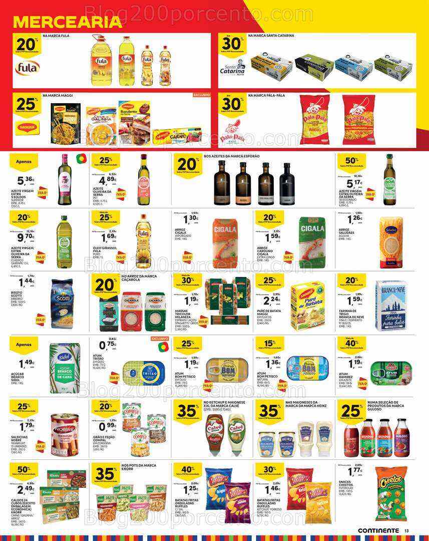 Antevisão Folheto CONTINENTE Promoções de 8 a 14 agosto