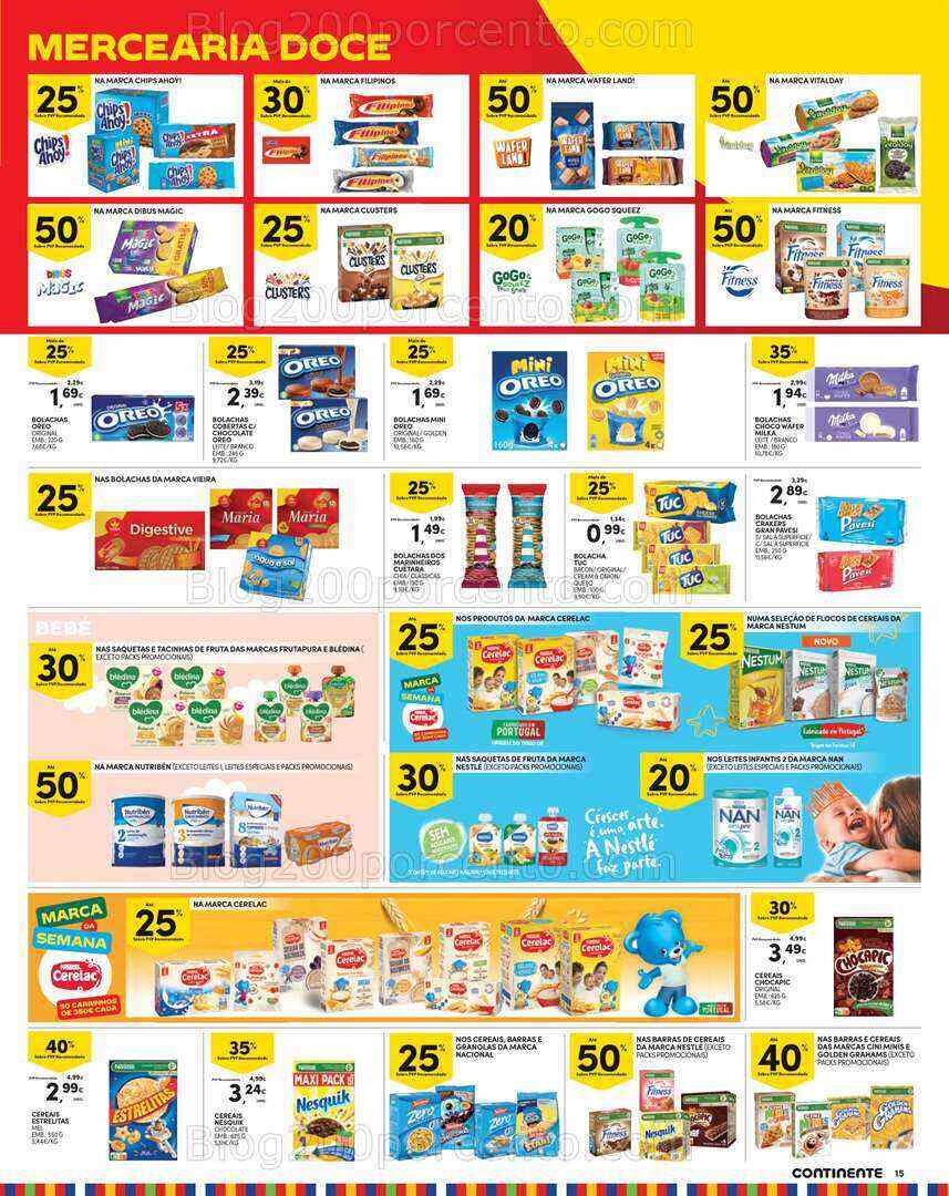 Antevisão Folheto CONTINENTE Promoções de 8 a 14 agosto