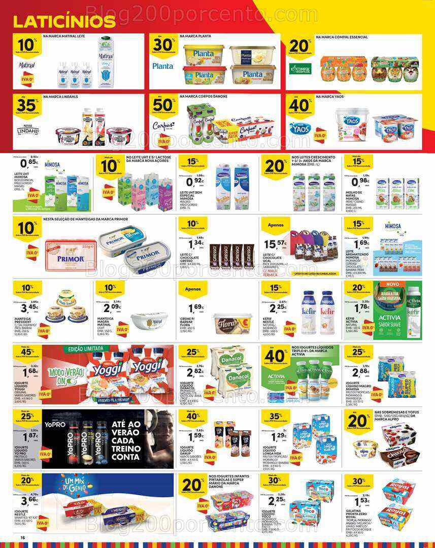 Antevisão Folheto CONTINENTE Promoções de 8 a 14 agosto