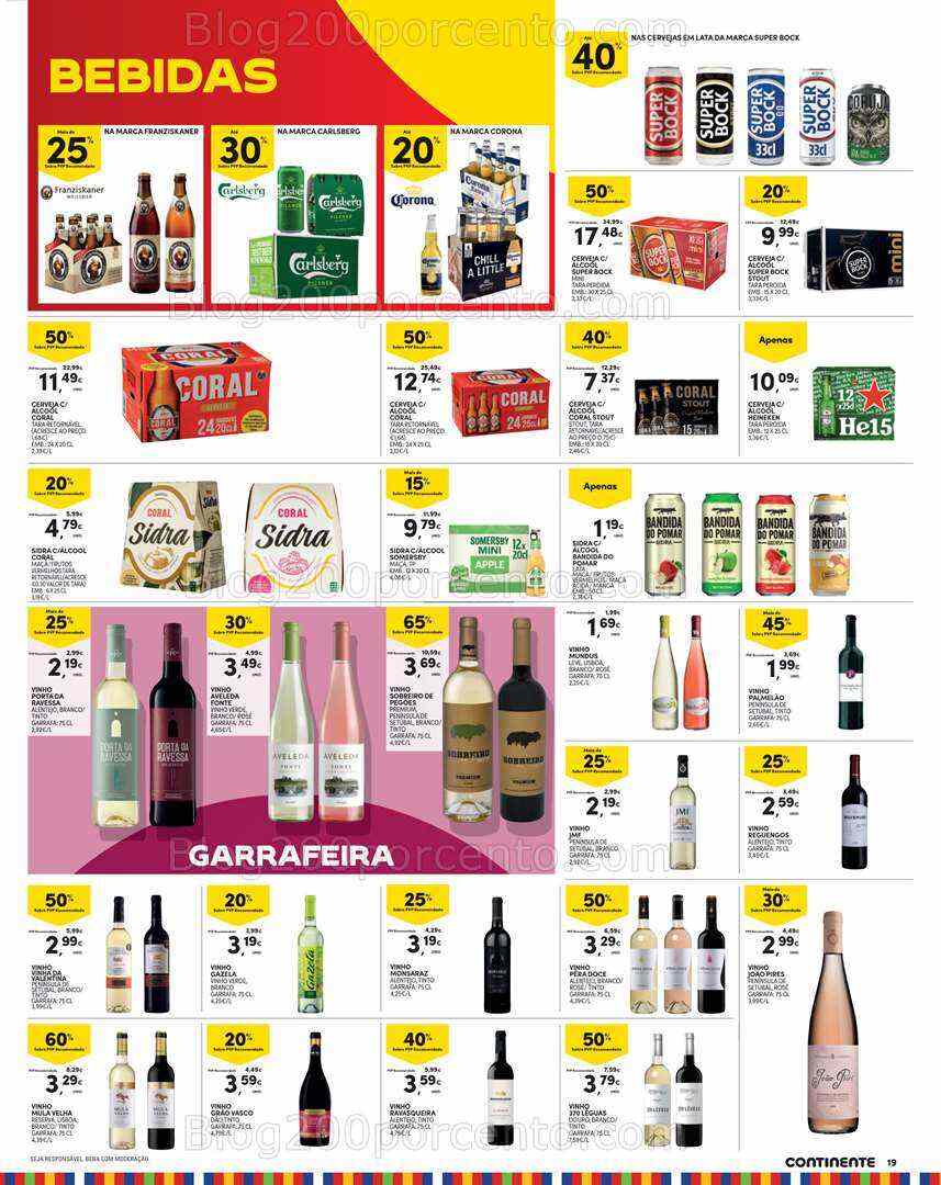 Antevisão Folheto CONTINENTE Promoções de 8 a 14 agosto