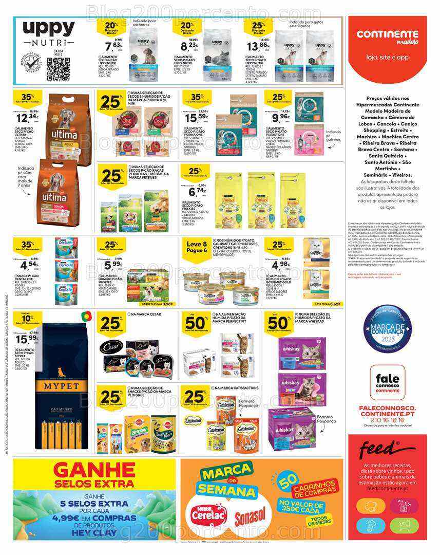 Antevisão Folheto CONTINENTE Promoções de 8 a 14 agosto