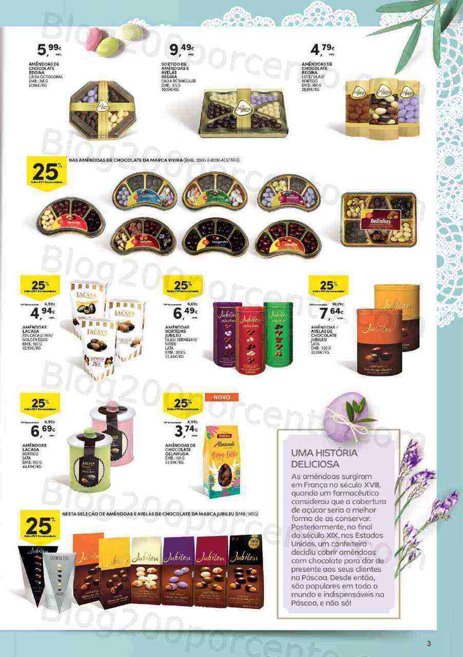 Antevisão Folheto CONTINENTE Páscoa Promoções de 21 março a 9 abril