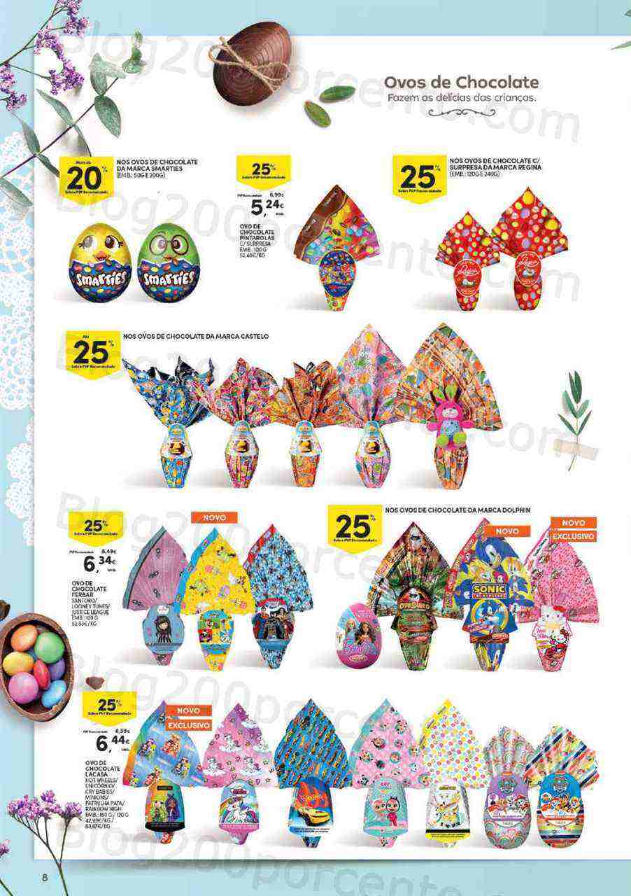 Antevisão Folheto CONTINENTE Páscoa Promoções de 21 março a 9 abril