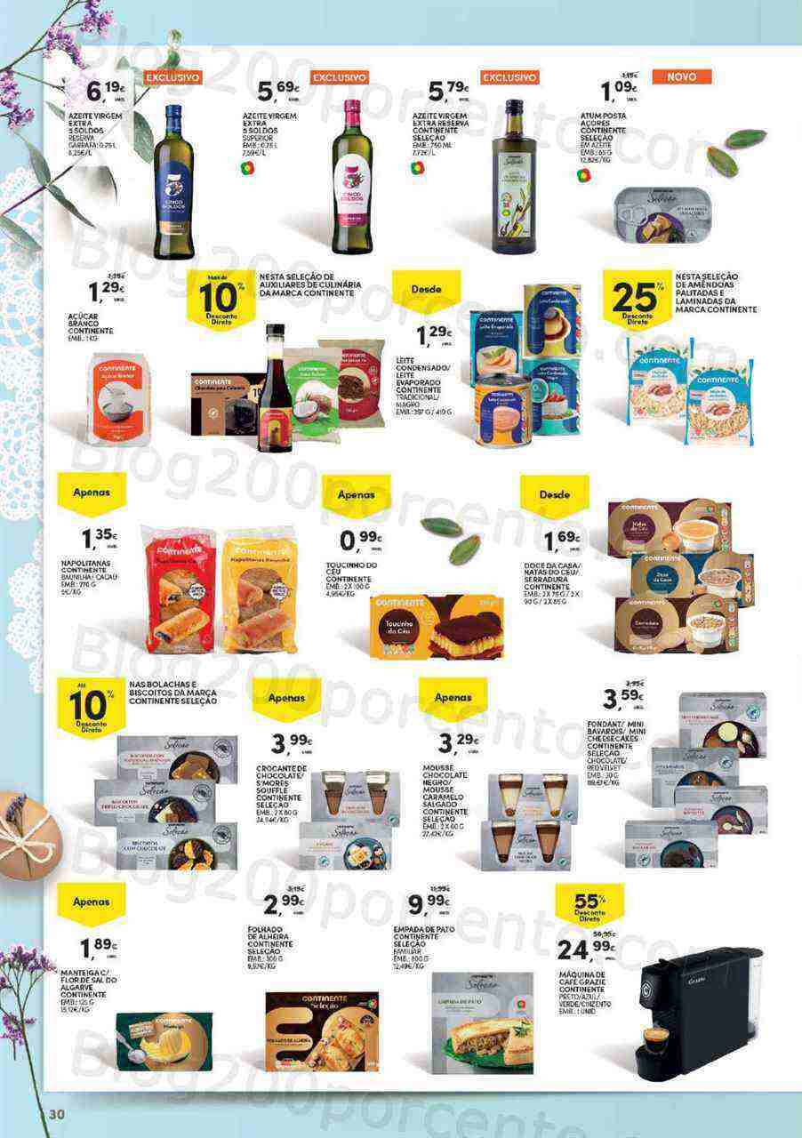 Antevisão Folheto CONTINENTE Páscoa Promoções de 21 março a 9 abril