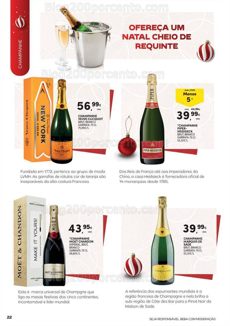 Antevisão Folheto CONTINENTE Presentes de Natal Garrafeira - 31 outubro a 24 dezembro