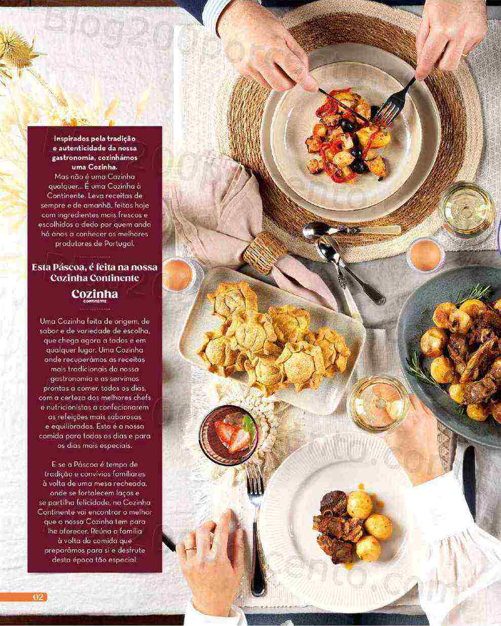 Antevisão Folheto CONTINENTE Take Away Páscoa Promoções de 14 março á 9 abril