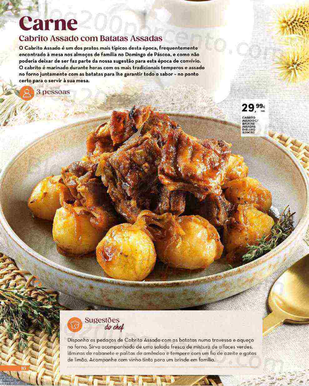 Antevisão Folheto CONTINENTE Take Away Páscoa Promoções de 14 março á 9 abril