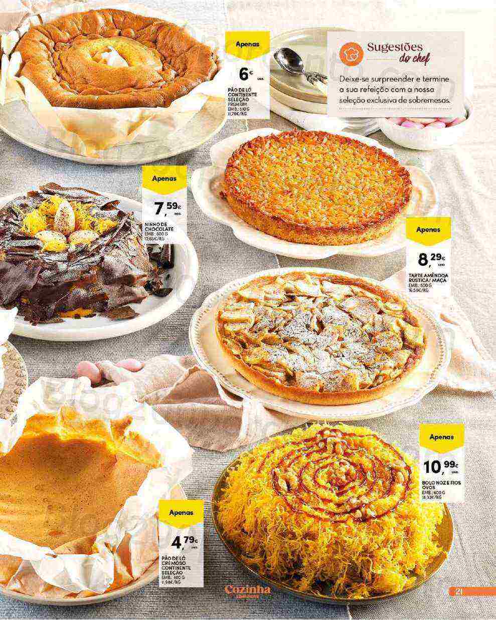 Antevisão Folheto CONTINENTE Take Away Páscoa Promoções de 14 março á 9 abril