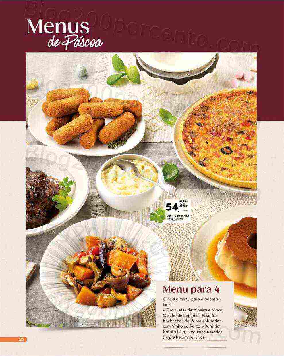 Antevisão Folheto CONTINENTE Take Away Páscoa Promoções de 14 março á 9 abril