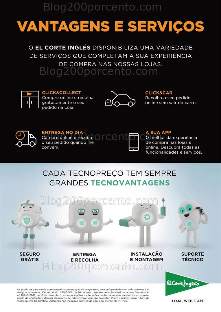 Antevisão Folheto EL CORTE INGLÉS Countdown Black Friday Promoções até 21 novembro