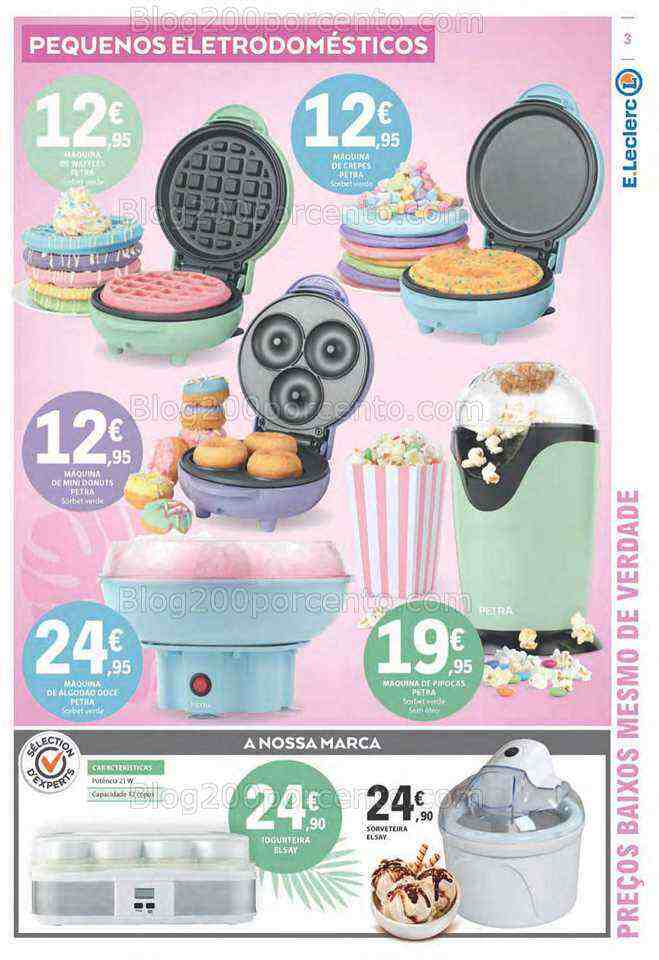 Antevisão Folheto E-LECLERC Bazar Promoções de 22 junho a 5 julho