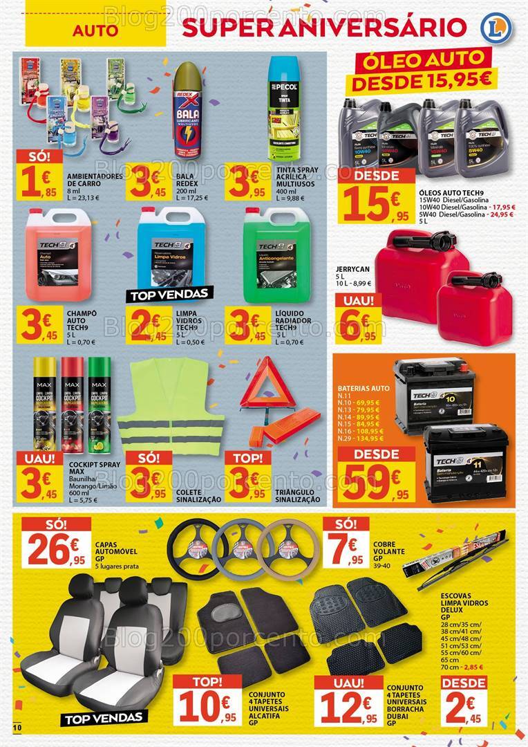 Antevisão Folheto E-LECLERC Aniversário Promoções de 18 outubro a 3 novembro