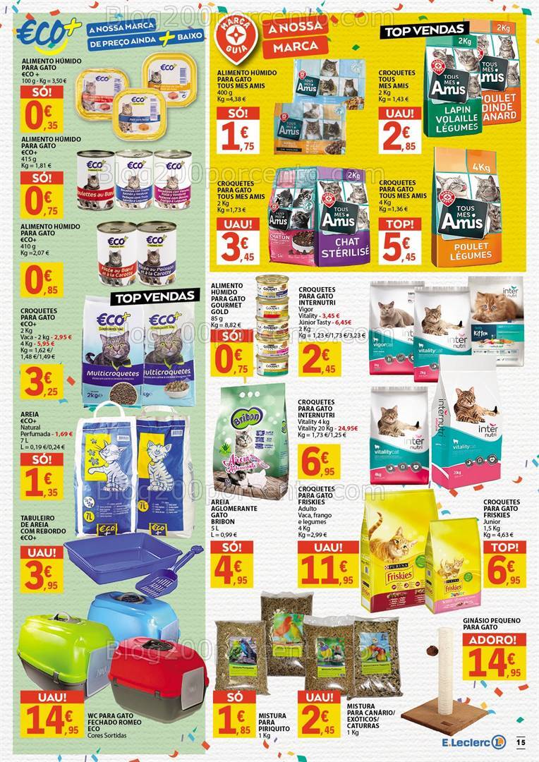 Antevisão Folheto E-LECLERC Aniversário Promoções de 18 outubro a 3 novembro