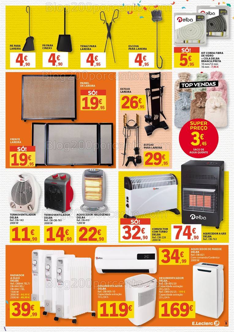 Antevisão Folheto E-LECLERC Aniversário Promoções de 18 outubro a 3 novembro