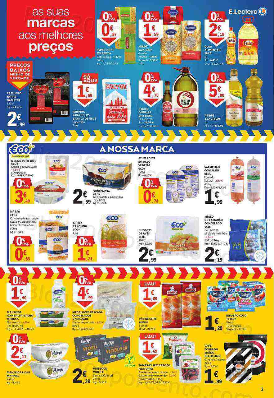 Antevisão Folheto E-LECLERC Promoções Fim de Semana - 19 a 21 maio