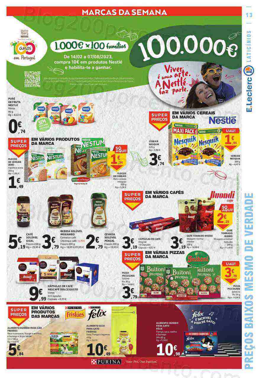 Antevisão Folheto E-LECLERC Promoções de 11 a 17 maio