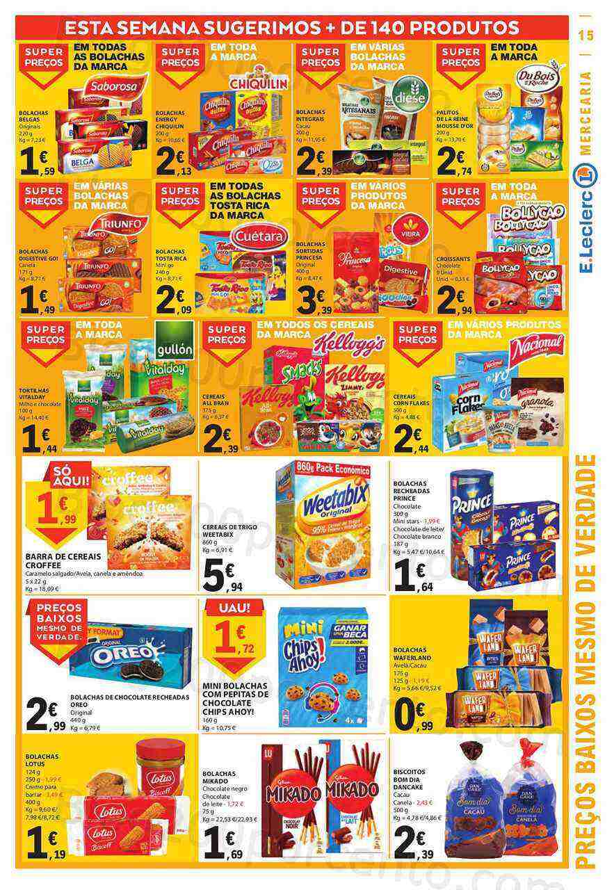 Antevisão Folheto E-LECLERC Promoções de 11 a 17 maio