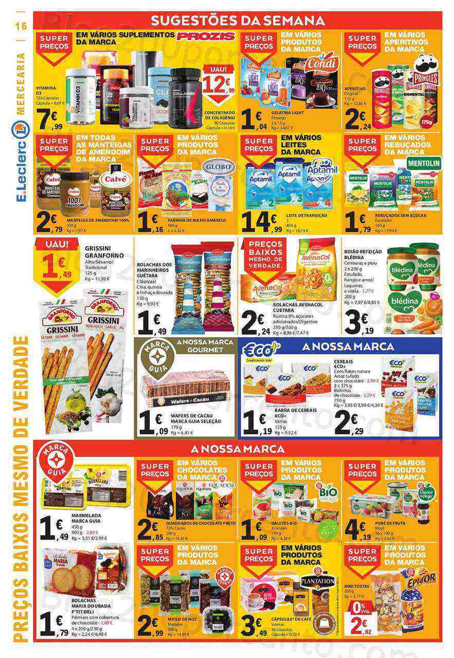 Antevisão Folheto E-LECLERC Promoções de 11 a 17 maio