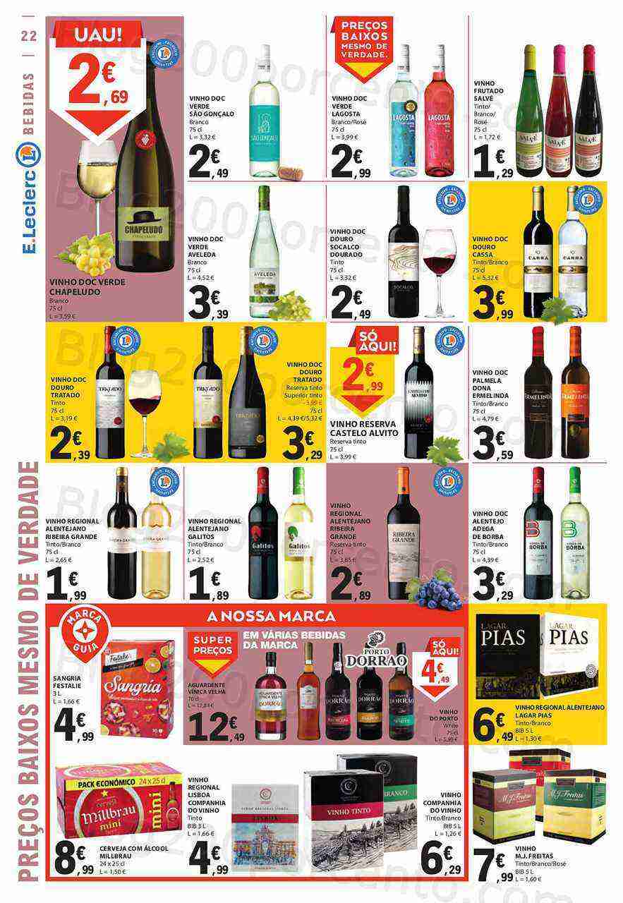 Antevisão Folheto E-LECLERC Promoções de 11 a 17 maio