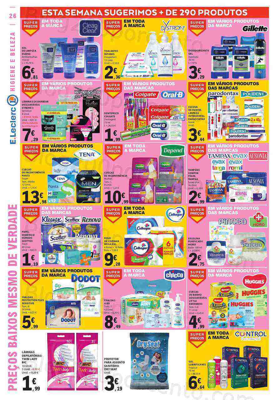 Antevisão Folheto E-LECLERC Promoções de 11 a 17 maio