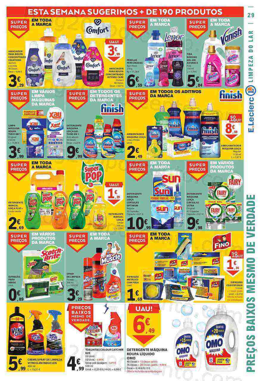 Antevisão Folheto E-LECLERC Promoções de 11 a 17 maio