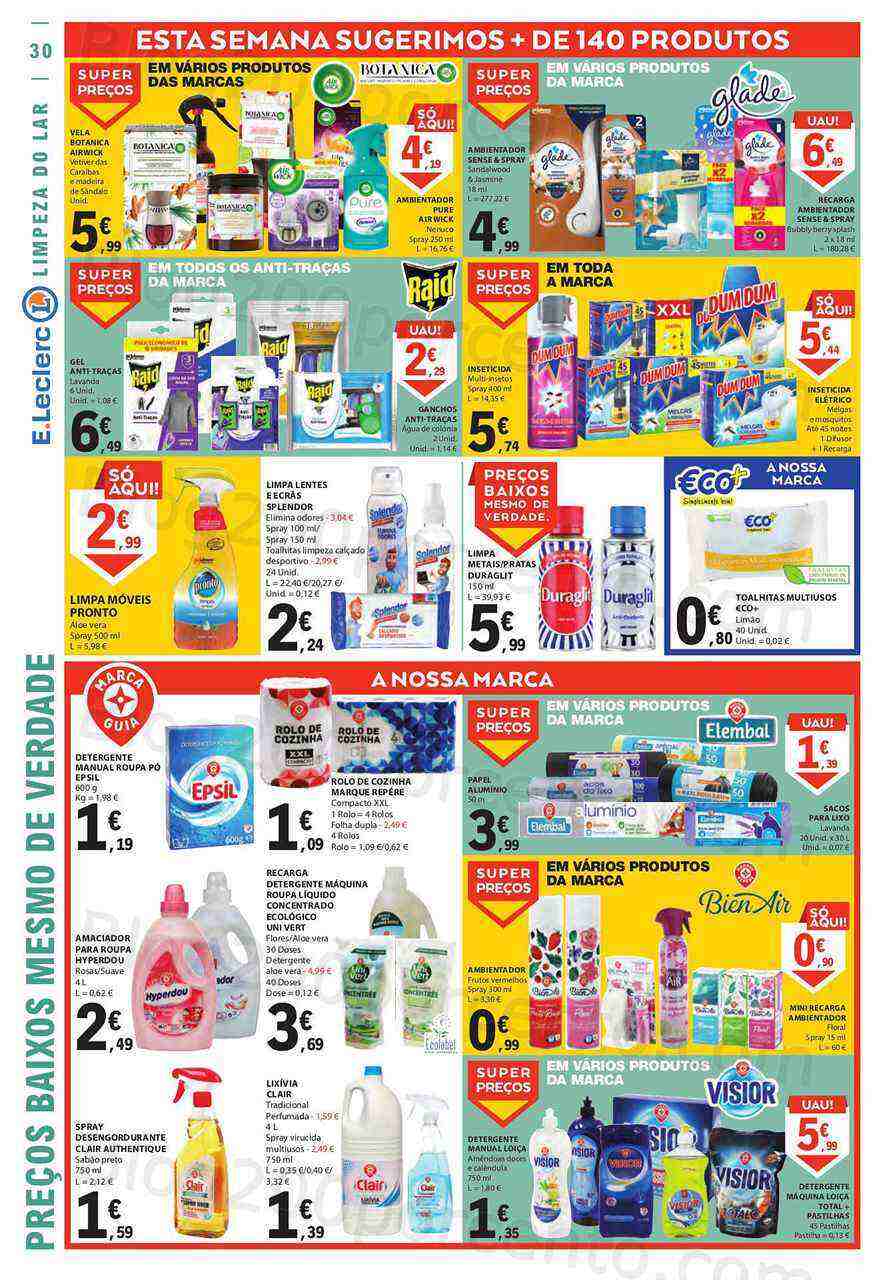 Antevisão Folheto E-LECLERC Promoções de 11 a 17 maio