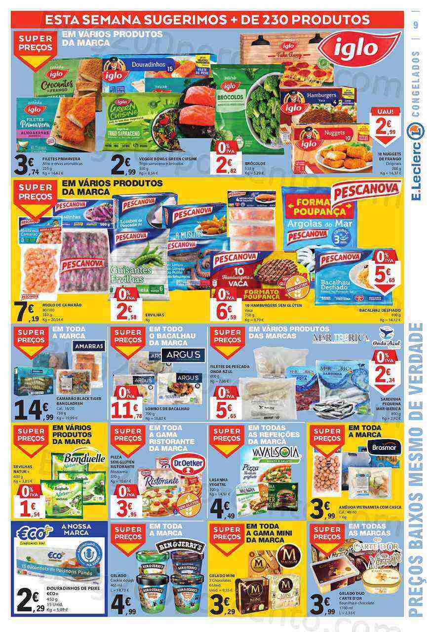 Antevisão Folheto E-LECLERC Promoções de 11 a 17 maio