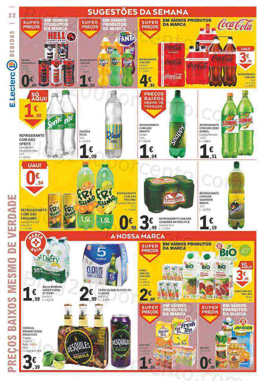 Antevisão Folheto E-LECLERC Promoções de 11 a 19 abril