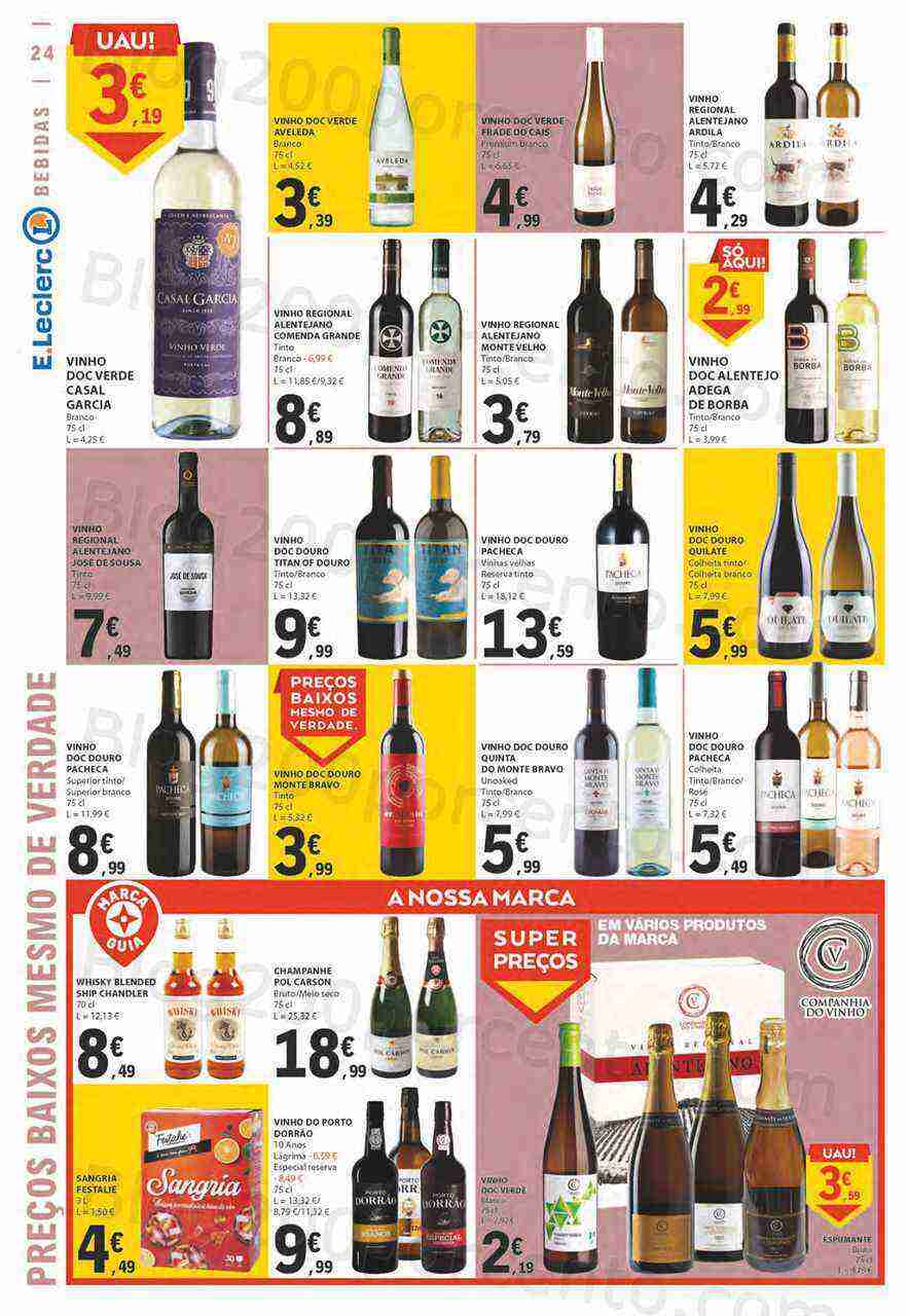 Antevisão Folheto E-LECLERC Promoções de 11 a 19 abril