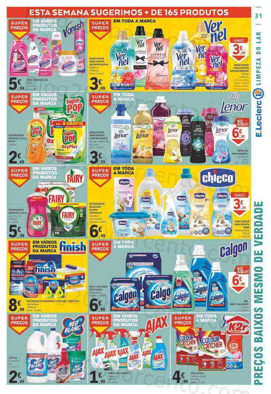 Antevisão Folheto E-LECLERC Promoções de 11 a 19 abril