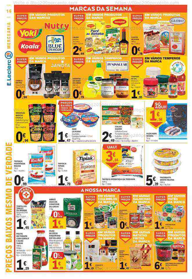 Antevisão Folheto E-LECLERC Promoções de 15 a 21 junho