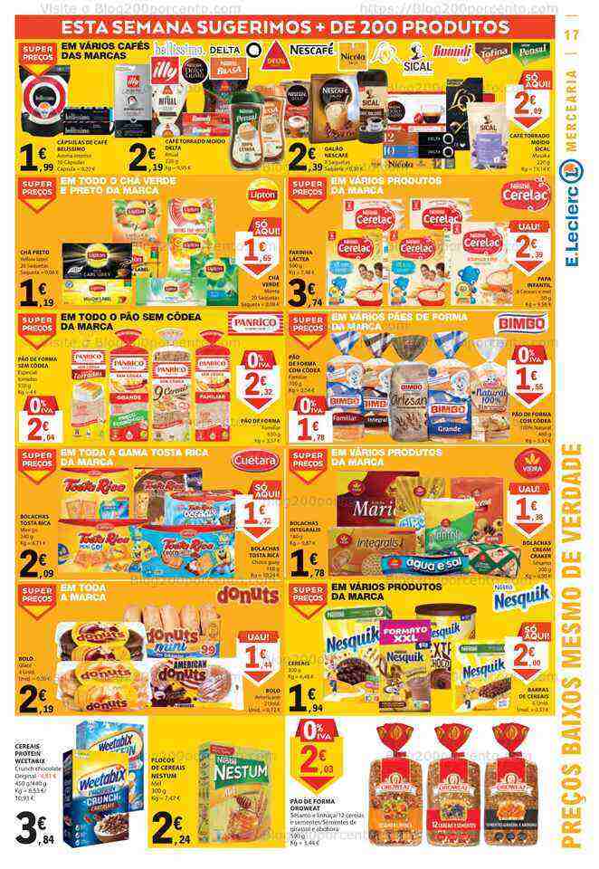 Antevisão Folheto E-LECLERC Promoções de 15 a 21 junho
