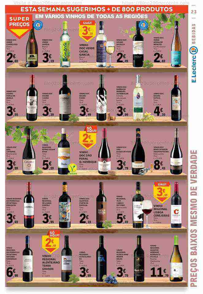 Antevisão Folheto E-LECLERC Promoções de 15 a 21 junho