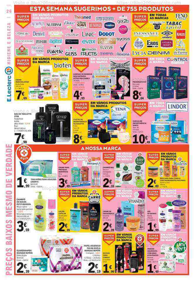 Antevisão Folheto E-LECLERC Promoções de 15 a 21 junho