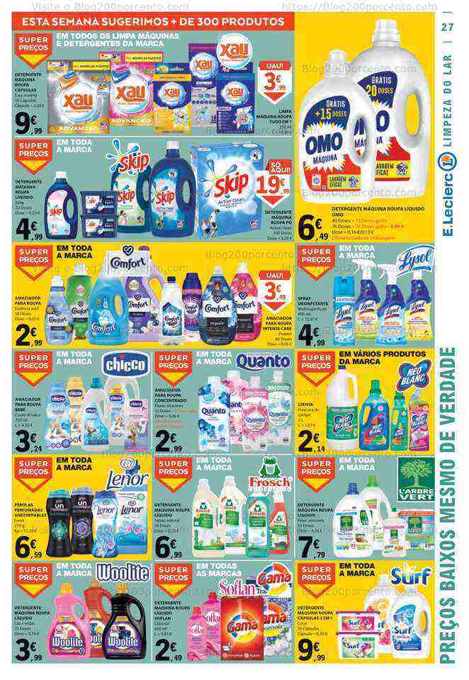 Antevisão Folheto E-LECLERC Promoções de 15 a 21 junho