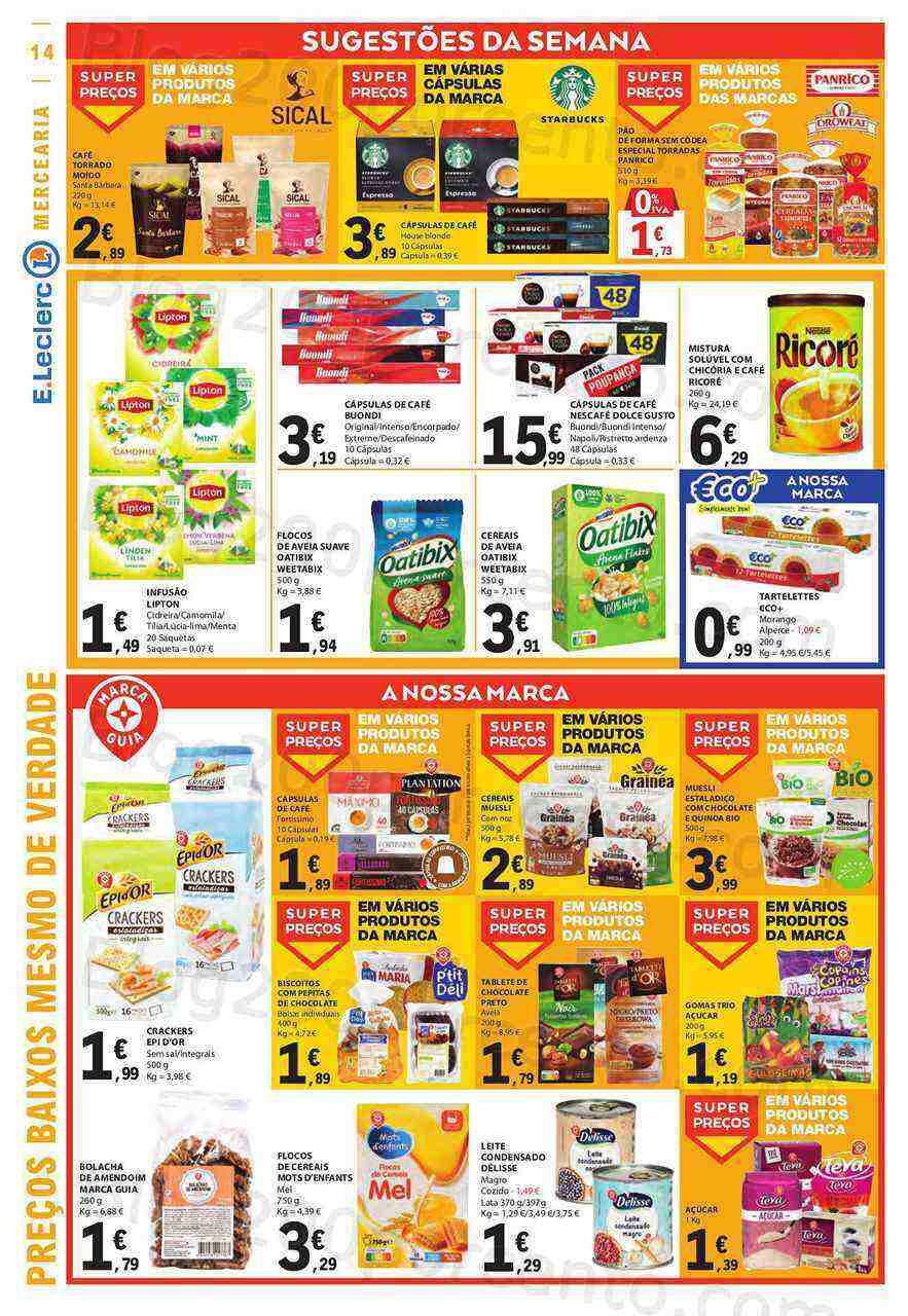 Antevisão Folheto E-LECLERC Promoções de 18 a 24 maio