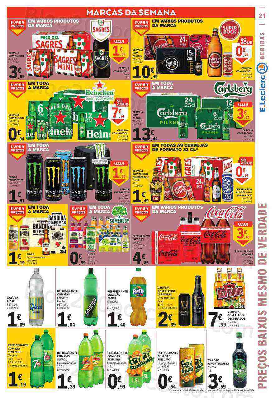 Antevisão Folheto E-LECLERC Promoções de 18 a 24 maio