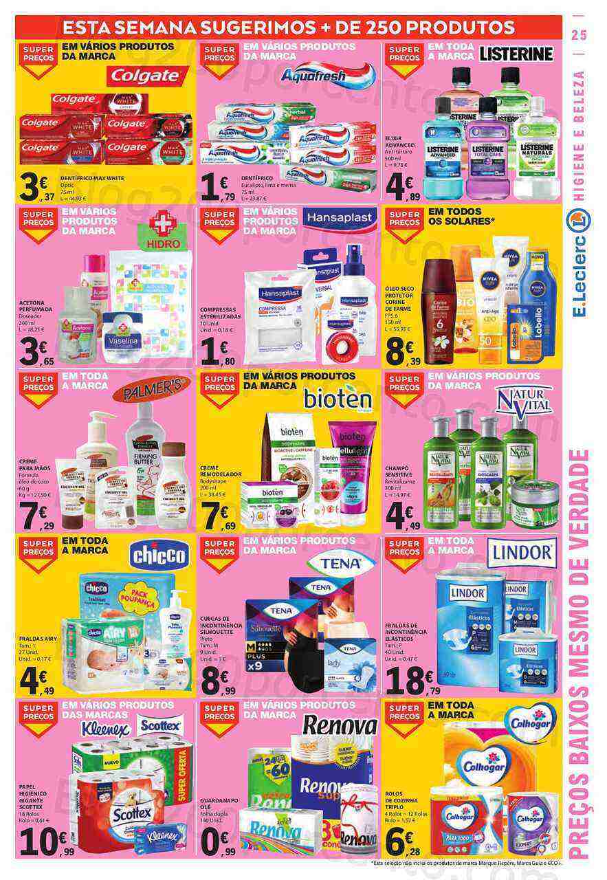 Antevisão Folheto E-LECLERC Promoções de 18 a 24 maio