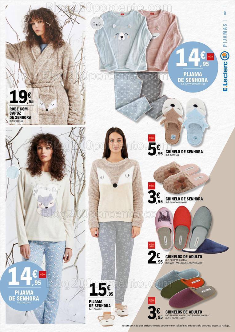 Antevisão Folheto E-LECLERC Moda e Beleza Promoções de 19 setembro a 1 outubro