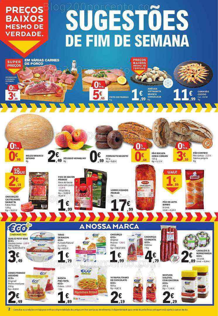 Antevisão Folheto E-LECLERC Promoções Fim de Semana - 21 a 23 julho