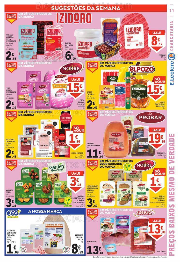 Antevisão Folheto E-LECLERC Promoções de 21 a 27 setembro